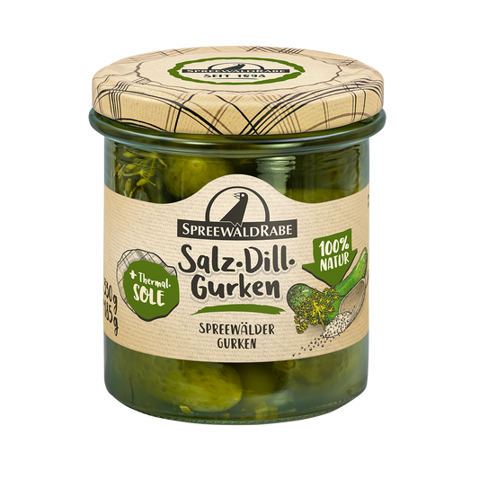 Spreewälder Salz-Dill-Gurken - Natürlich & Zuckerfrei - Rabe Handels GmbH & Co.KG