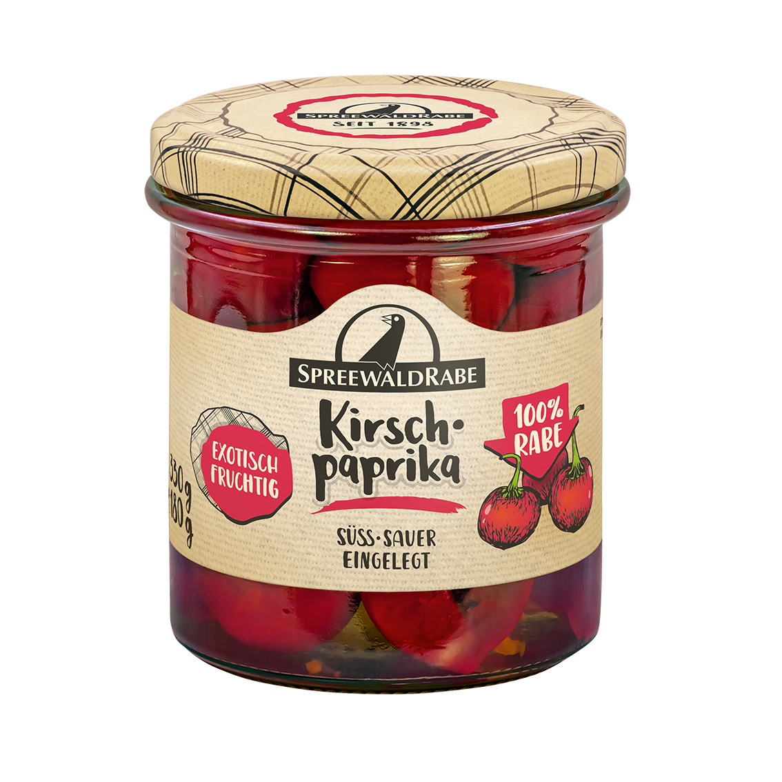 Premium Kirschpaprika - süß-sauer eingelegt - Rabe Handels GmbH & Co.KG