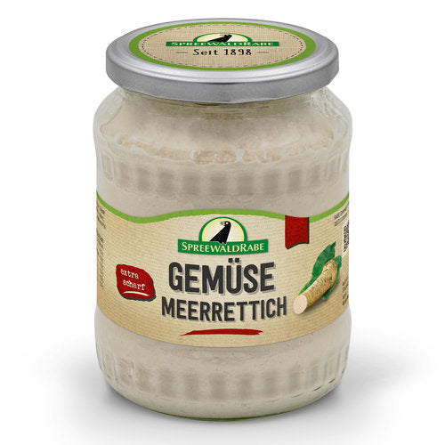 Gemüsemeerrettich Extra Scharf – Natürlich & Kräftig - Rabe Handels GmbH & Co.KG