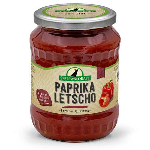 Paprika-Letscho - Bissfeste Paprikastücke in Tomatensauce - Rabe Handels GmbH & Co.KG