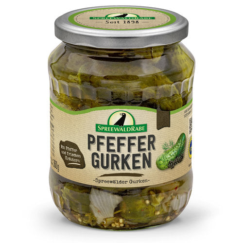Spreewälder Pfeffergurken - Aromatisch & Pikant - Rabe Handels GmbH & Co.KG