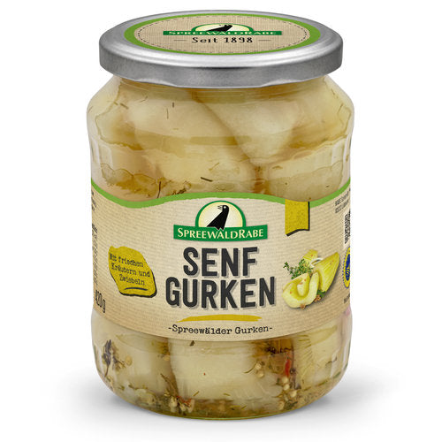 Senfgurken aus dem Spreewald - Würzig mit Thymian - Rabe Handels GmbH & Co.KG