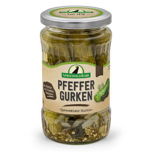 Spreewälder Pfeffergurken - Aromatisch & Pikant - Rabe Handels GmbH & Co.KG