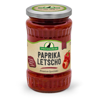 Paprika-Letscho - Bissfeste Paprikastücke in Tomatensauce