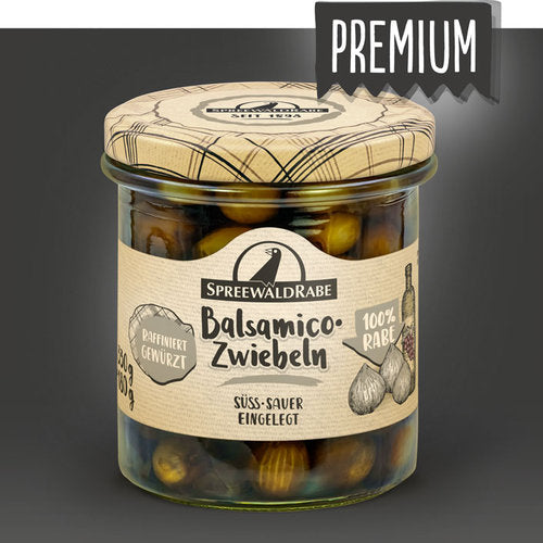 Eingelegte Balsamico-Zwiebeln – Premium Qualität