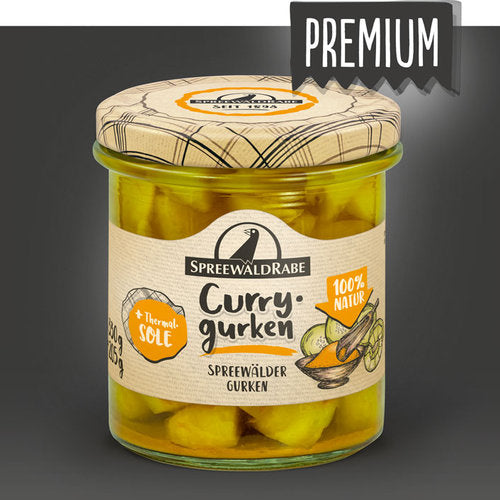Currygurken Premium – Exotisch Gewürzt aus dem Spreewald - Rabe Handels GmbH & Co.KG