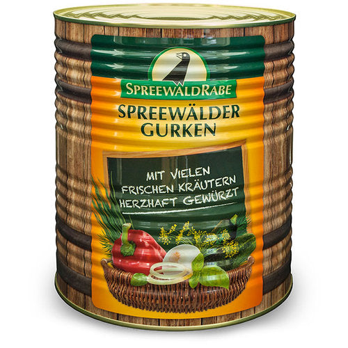 Senfgurken aus dem Spreewald - Würzig mit Thymian - Rabe Handels GmbH & Co.KG