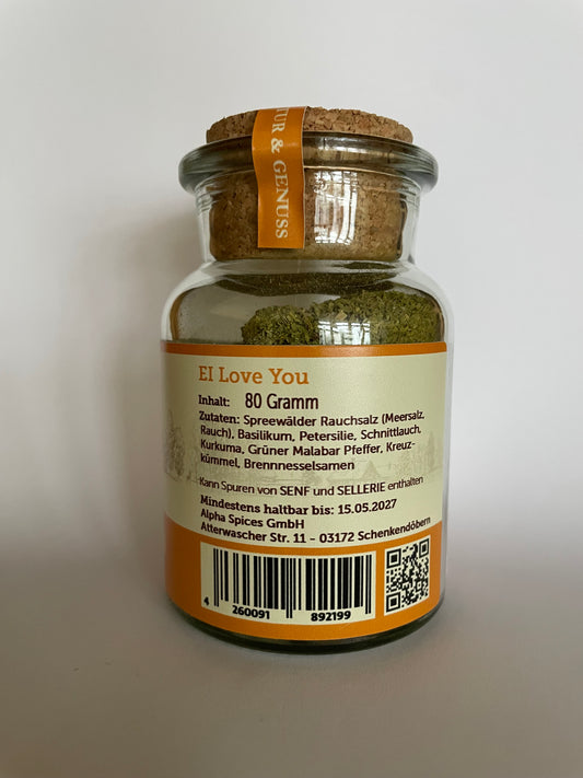 Ei Gewürz mit Rauchsalz - Für Spiegelei, Rührei & Frühstück