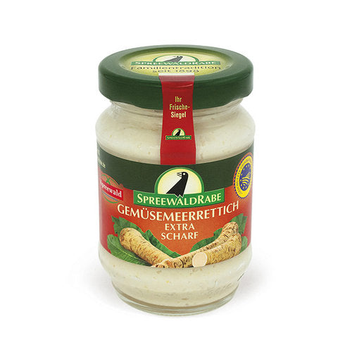 Meerrettich 3er-Set – Sahnemeerrettich, Apfelmeerrettich & Extra Scharf - Rabe Handels GmbH & Co.KG