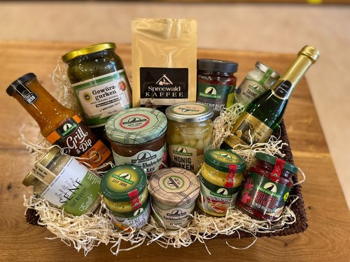 Ostergeschenk Spreewald – 13 Feine Delikatessen im Festpaket - Rabe Handels GmbH & Co.KG