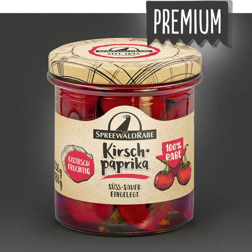 Premium Kirschpaprika - süß-sauer eingelegt - Rabe Handels GmbH & Co.KG