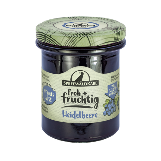 Blueberry Fruit Spread – Low Sugar &amp; Natural