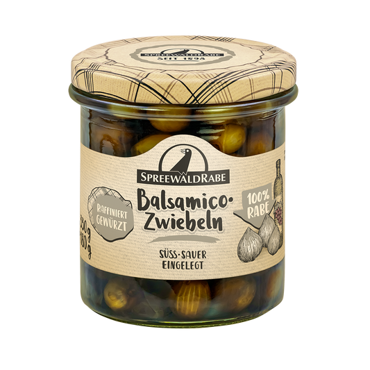 Eingelegte Balsamico-Zwiebeln – Premium Qualität