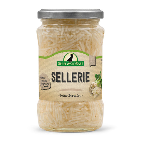 Sellerie im Glas