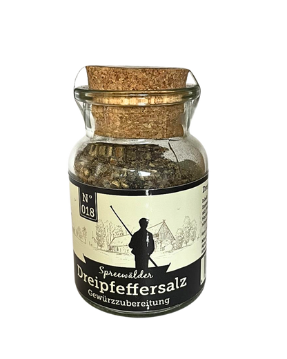 Spreewälder Dreipfeffersalz – Gewürzzubereitung 115 g