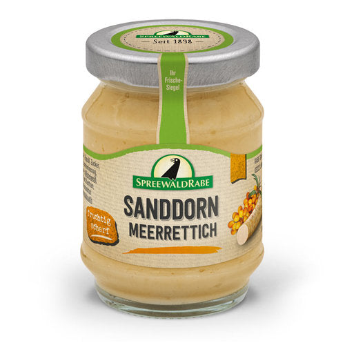 Sanddornmeerrettich - Fruchtig-scharfer Genuss - Rabe Handels GmbH & Co.KG