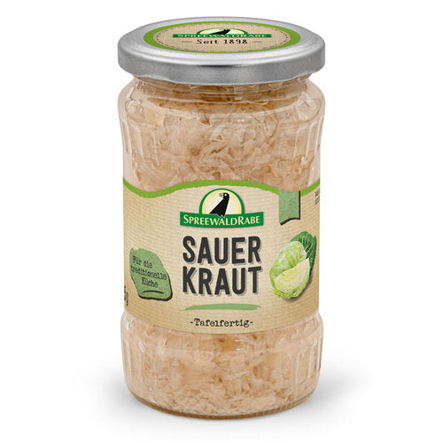 Sauerkraut in a jar - rich in vitamin C