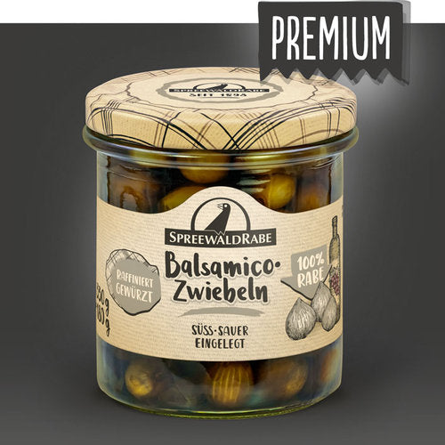 Eingelegte Balsamico-Zwiebeln – Premium Qualität - Rabe Handels GmbH & Co.KG