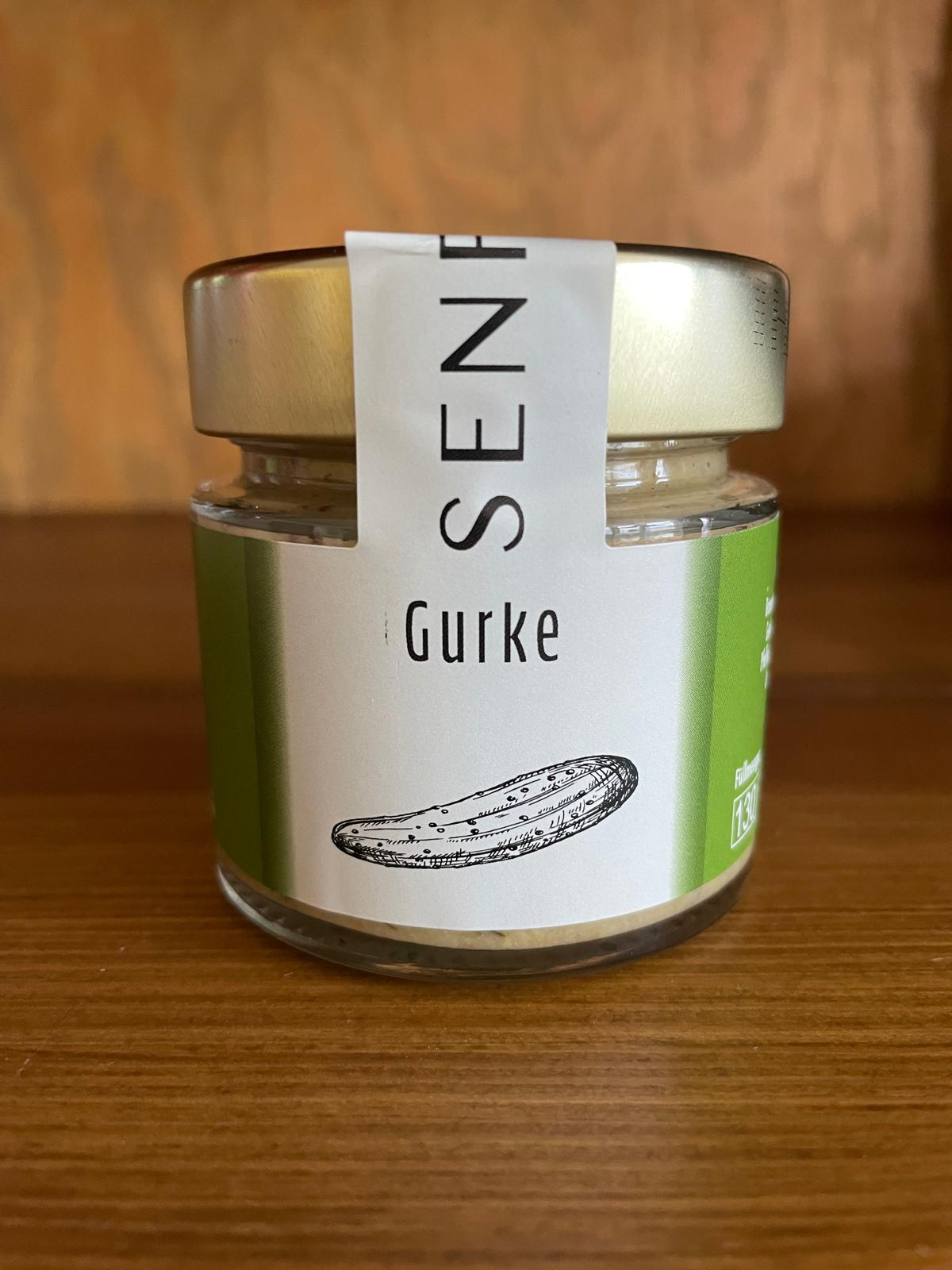 Cucumber mustard - mustard with pickles