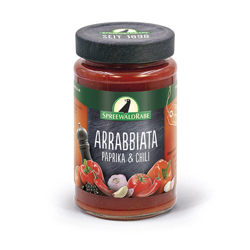 Arrabbiata Paprika & Chili Sauce – Vegan & Würzig - Rabe Handels GmbH & Co.KG